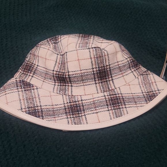Reversible Plaid Bucket Hat - Picture 4 of 6